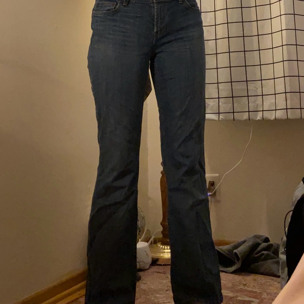 Women's Dark Blue Jeans